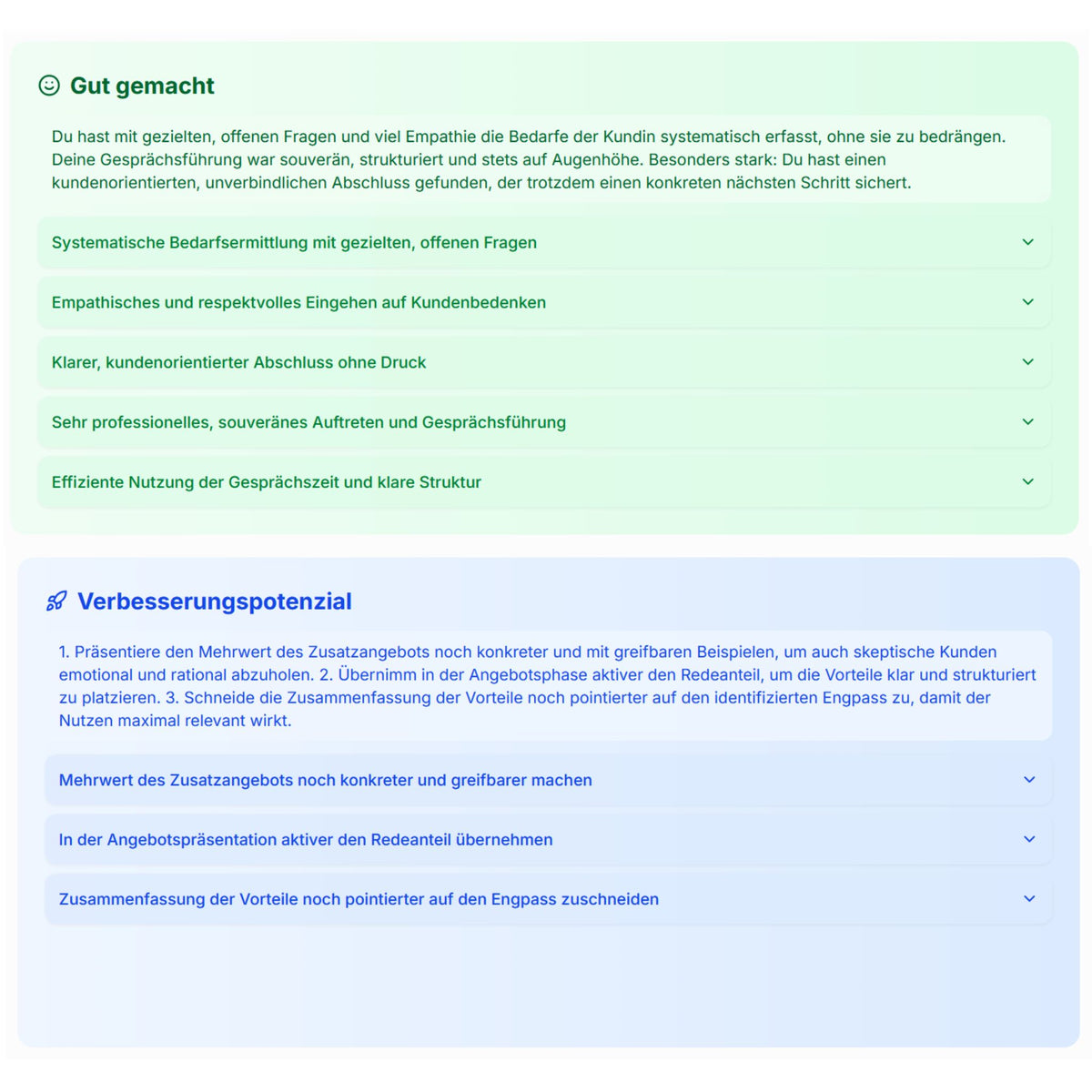 Angebotspräsentation & Nutzenargumentation: der Schritt nach der Bedarfsanalyse (inkl. KI-Coaching)